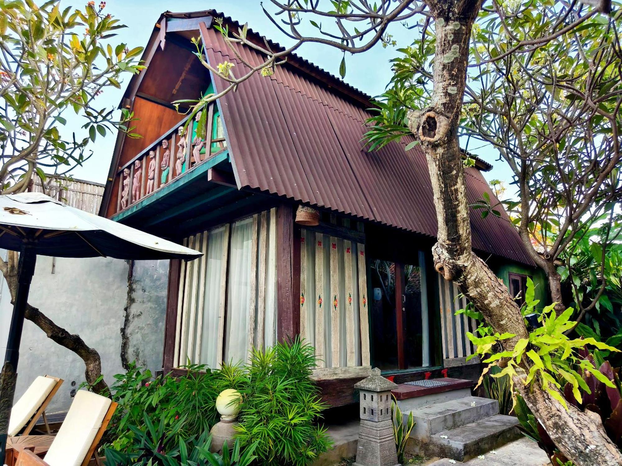 サヌールPanda Lumbung住宿加早餐旅馆 外观 照片
